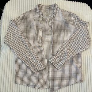 Men's Checkered Button-up Shirt